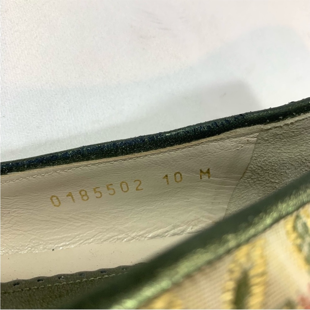 DELMAN Tapestry Ballet FLATS Size 10 - Picture 6 of 13